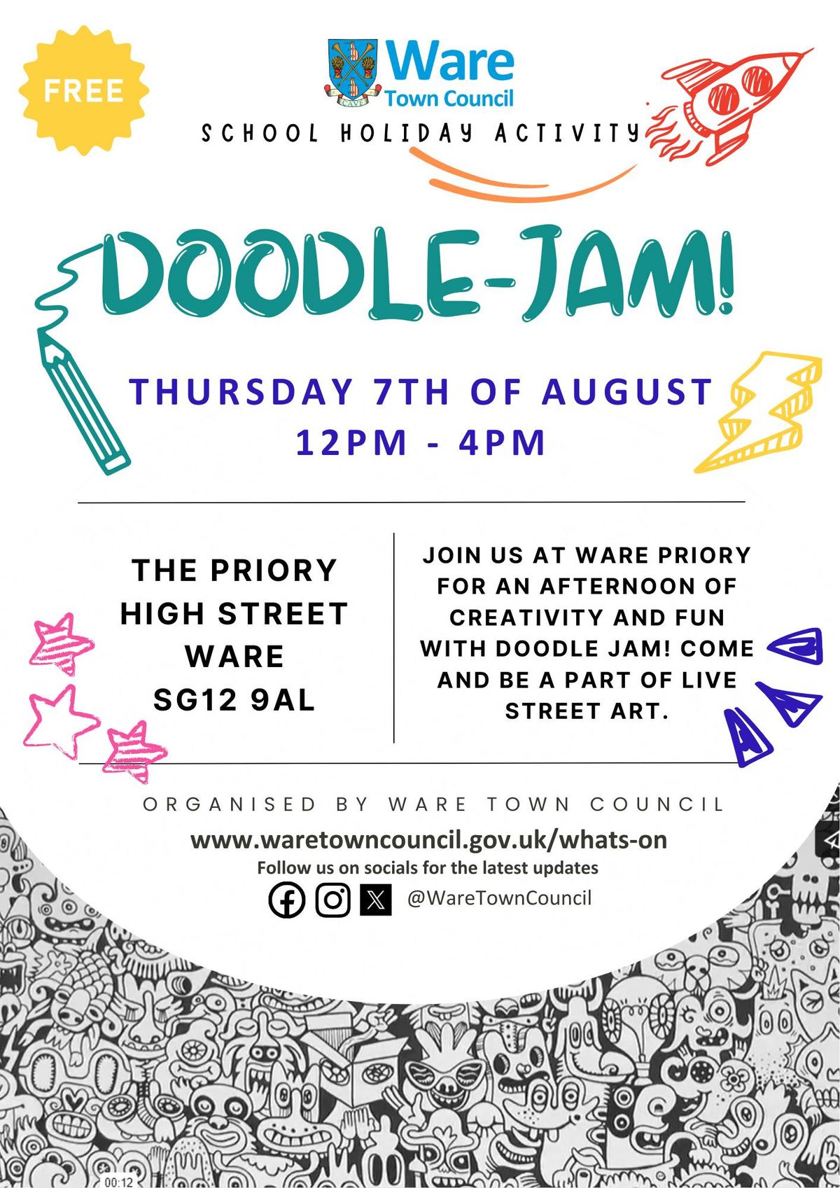 School Holiday Activity - Doodle Jam