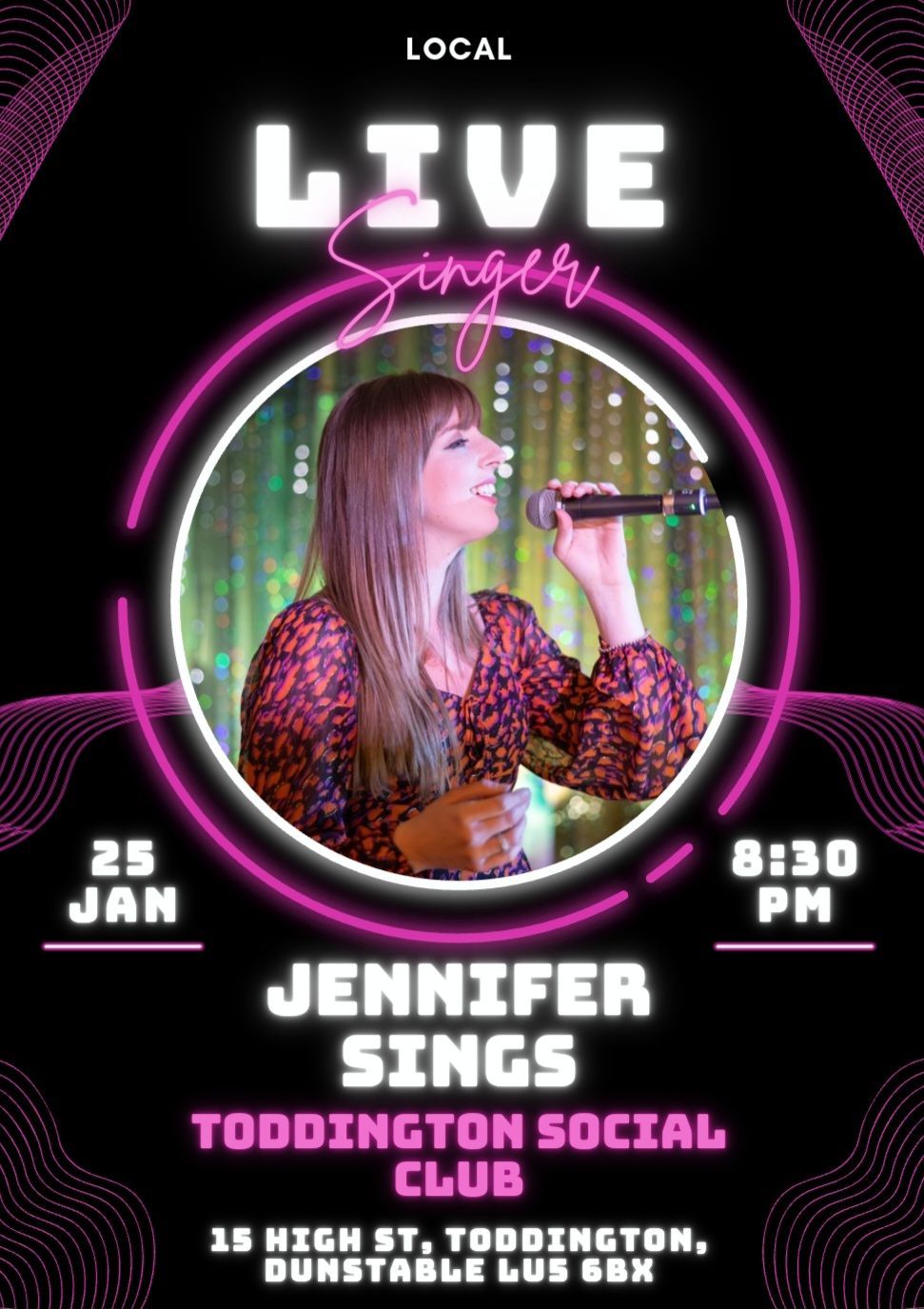 Jennifer Sings Live