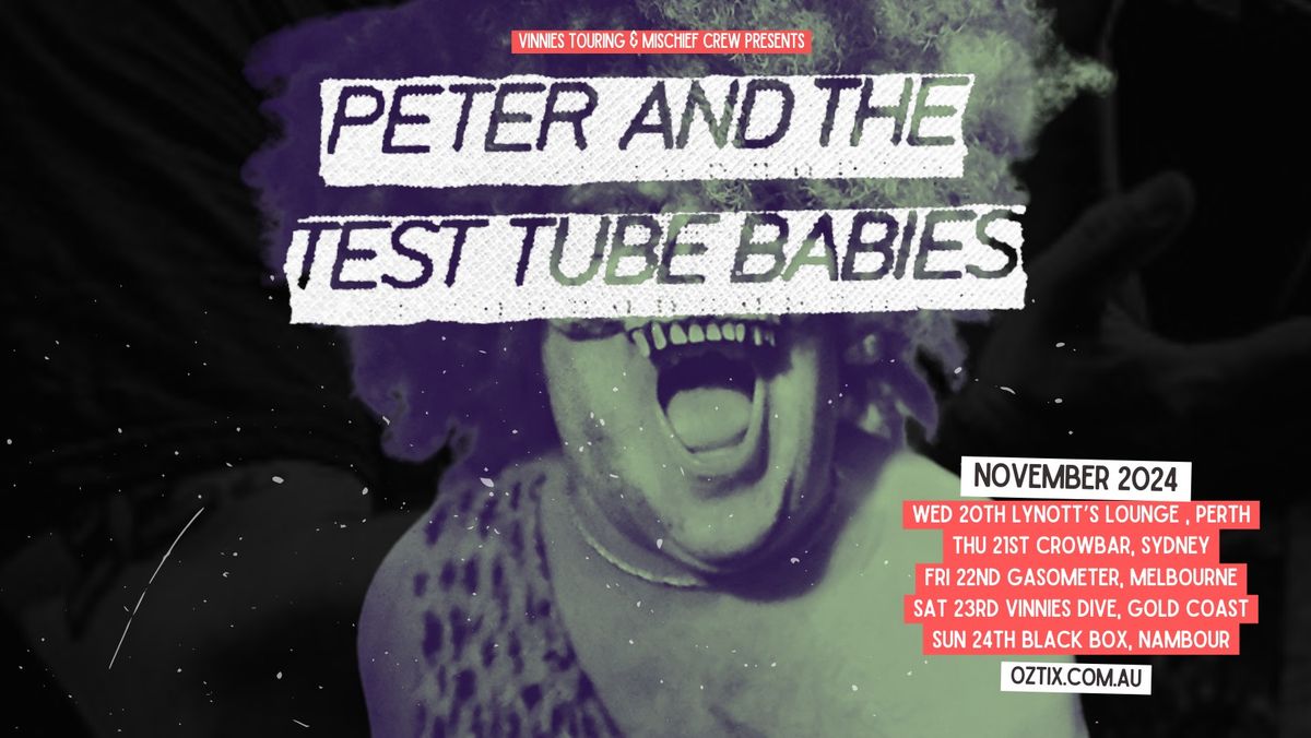 PETER & THE TEST TUBE BABIES - PERTH