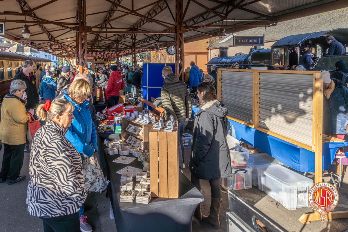 Minehead Station Christmas Market Train