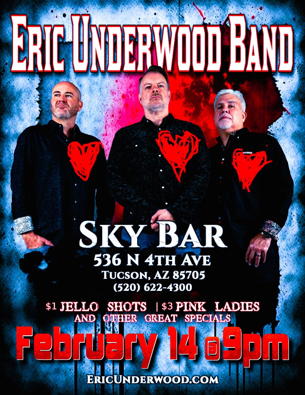 Eric Underwood Band Valentine's Day Party @ Sky Bar