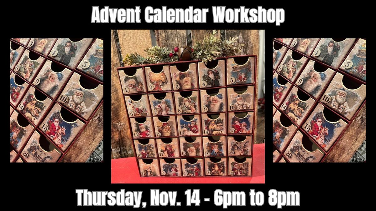 DIY Workshop - Advent Calendar