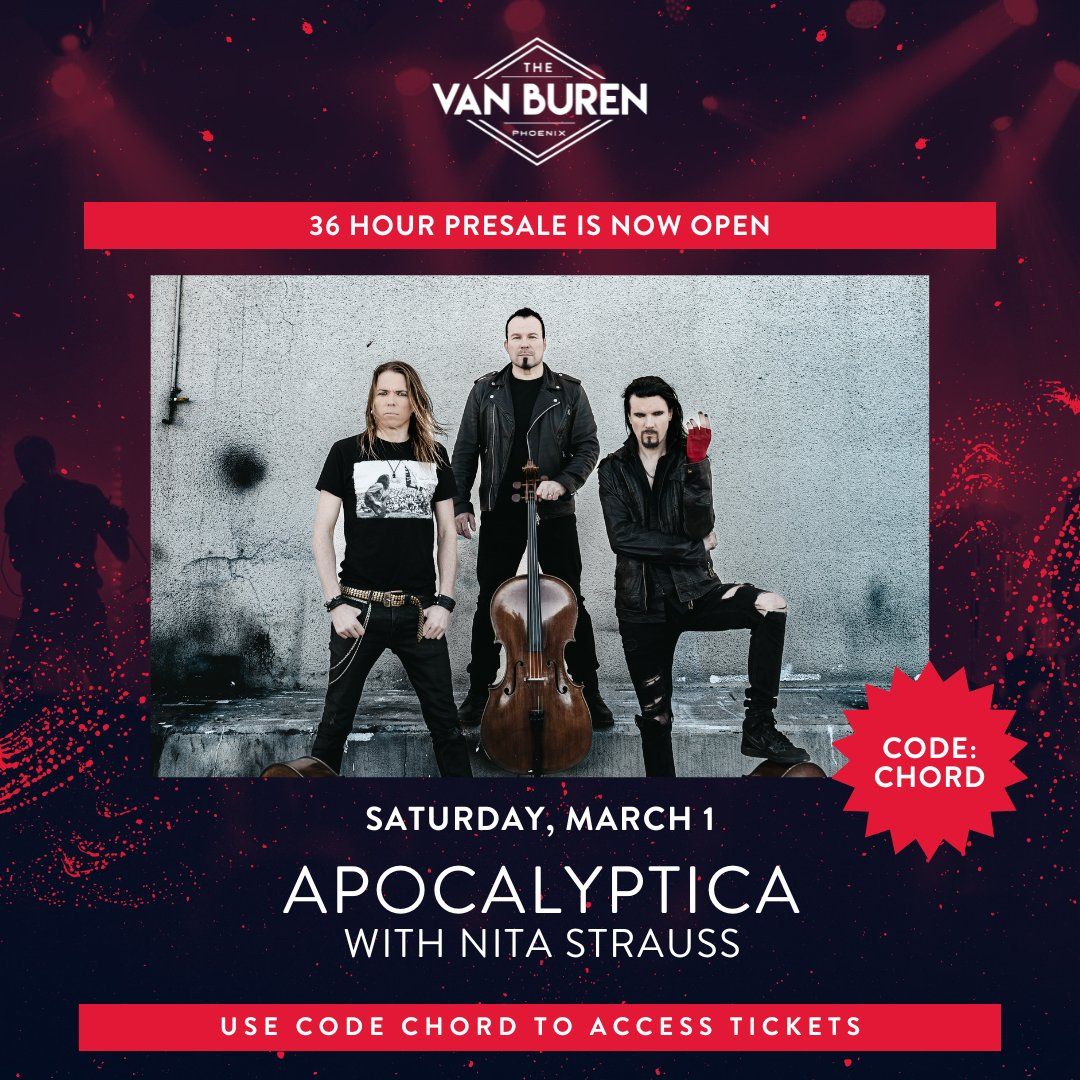 Apocalyptica at The Van Buren