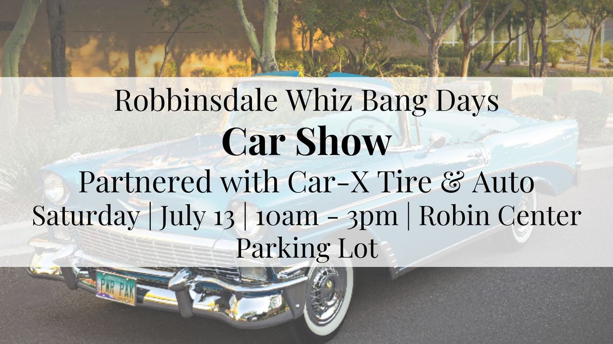 Whiz Bang Days Car Show