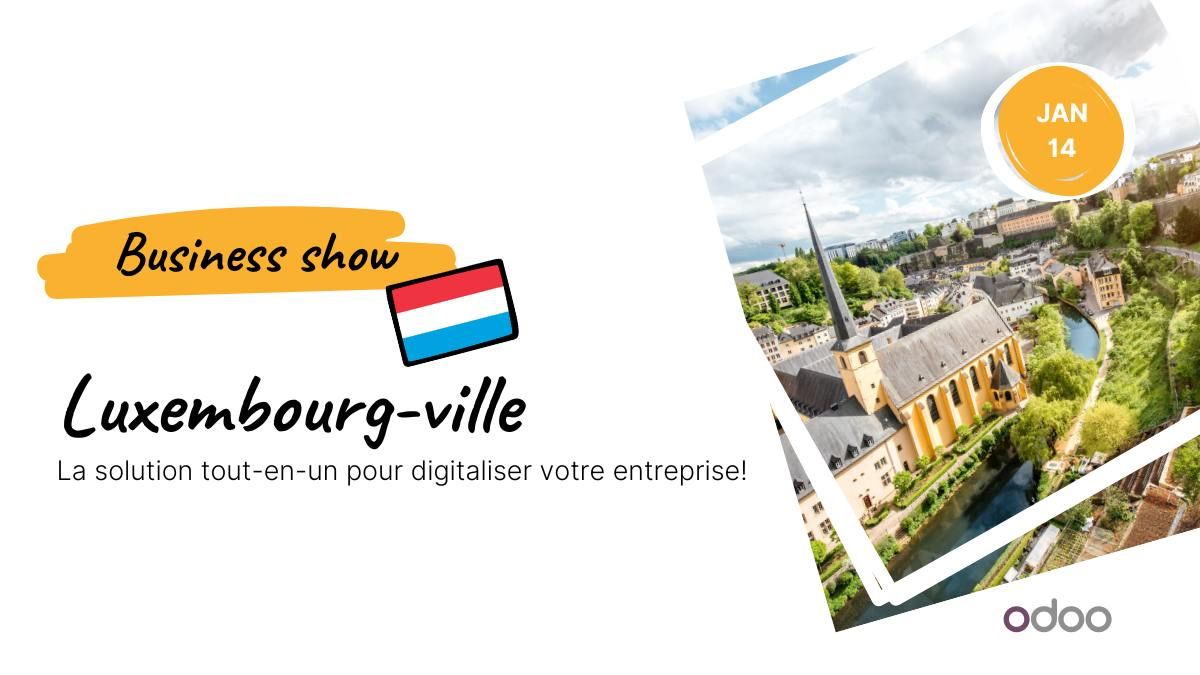 Odoo Business Show Luxembourg-Ville