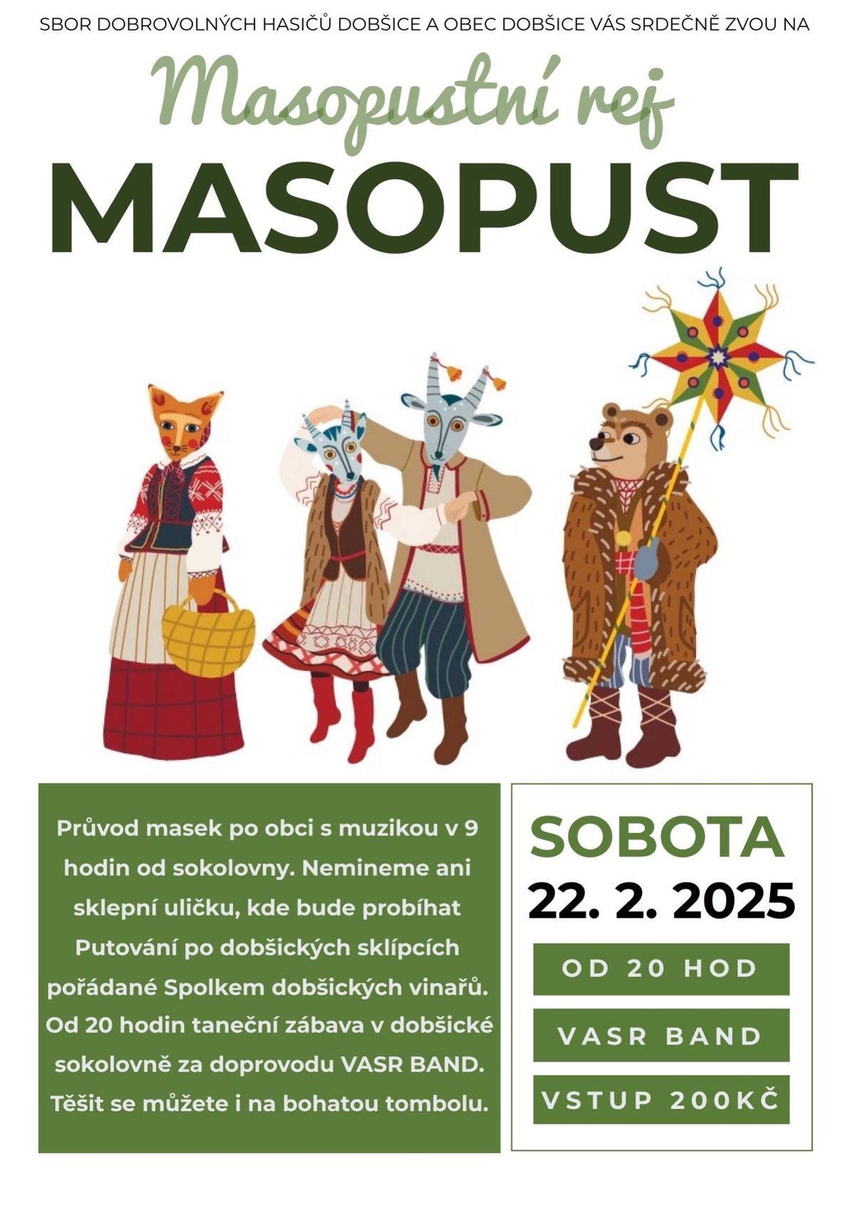 Masopust 2025