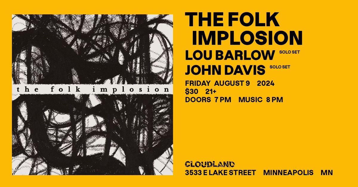 The Folk Implosion, Lou Barlow, John Davis 