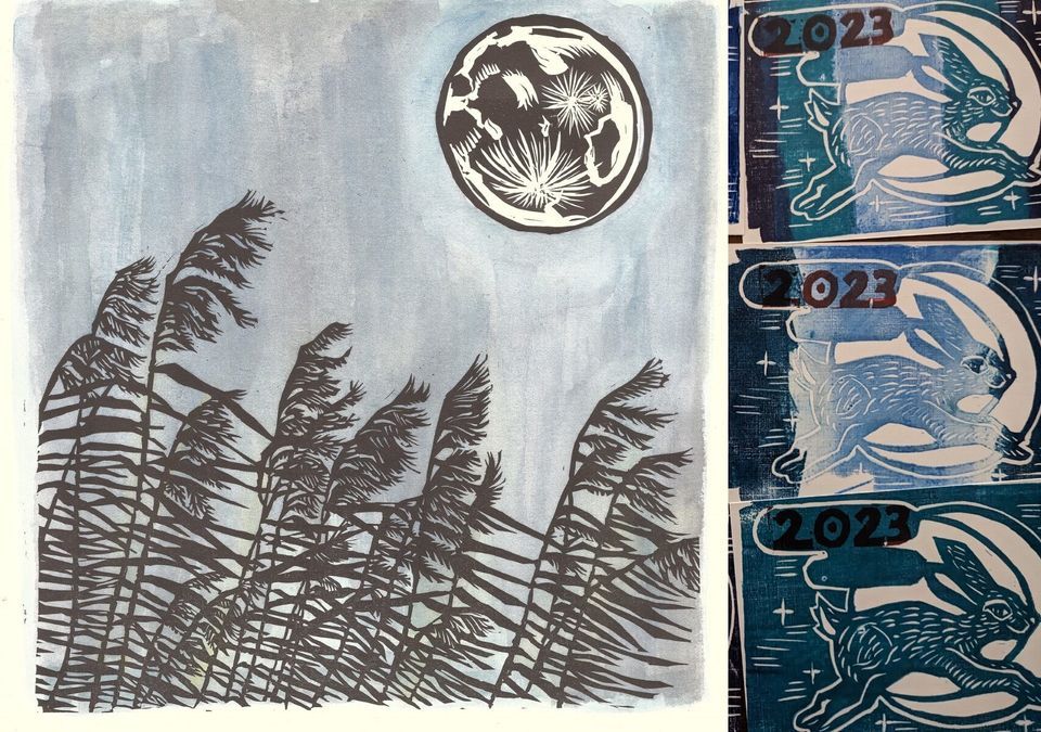 Printmaking Workshop for Families with Patricia Wakida