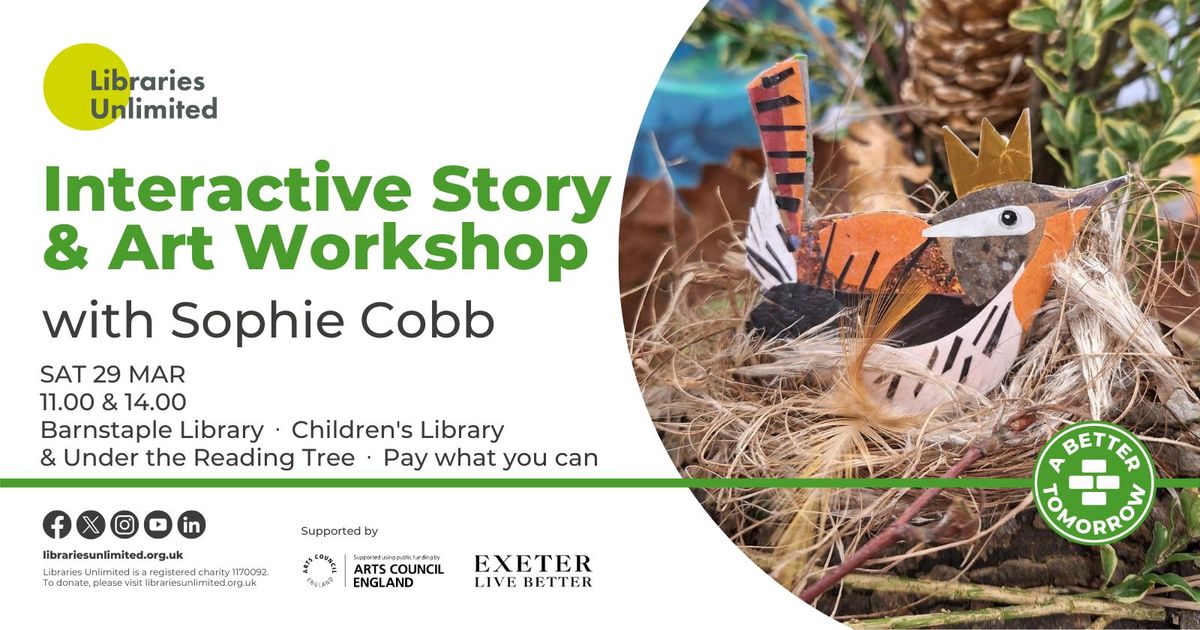 Interactive Story & Art Workshop with Sophie Cobb