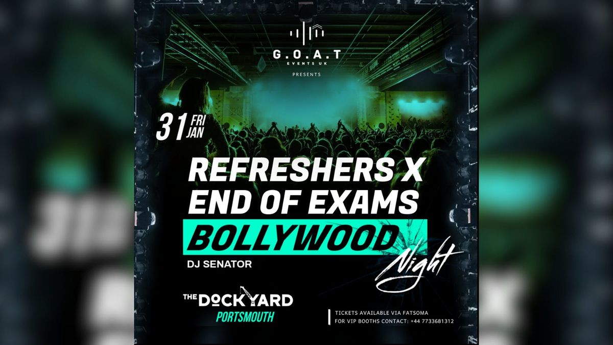 BOLLYWOOD NIGHT- REFRESHERS X END OF EXAMS EDITION