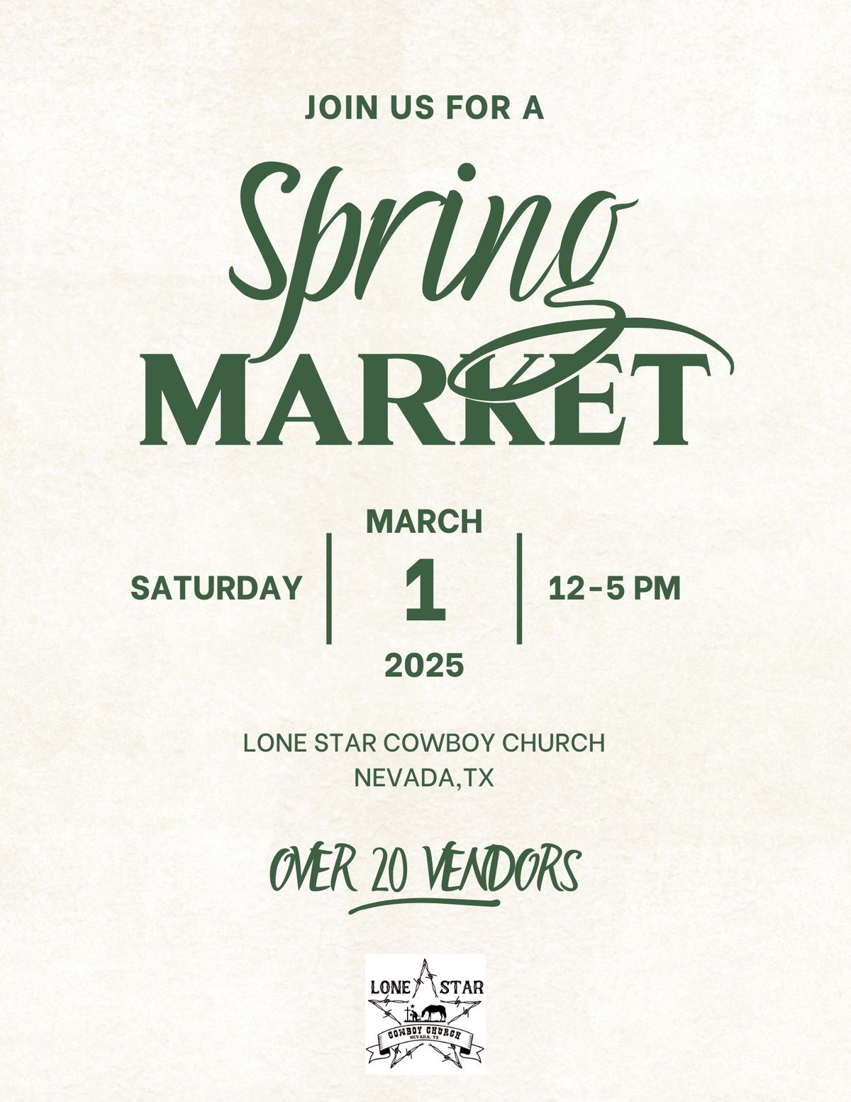 Spring Market!