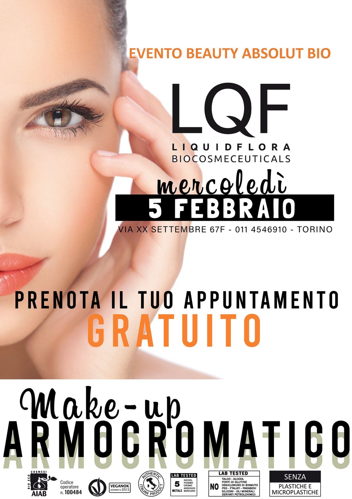 Evento beauty Liquidflora in Via ** Settembre