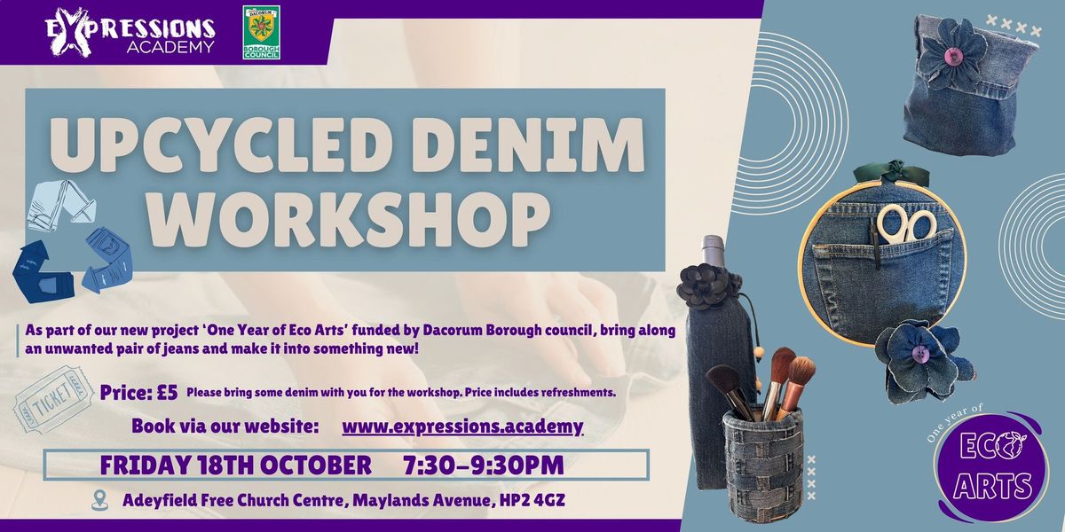 Upcycled Denim Workshop