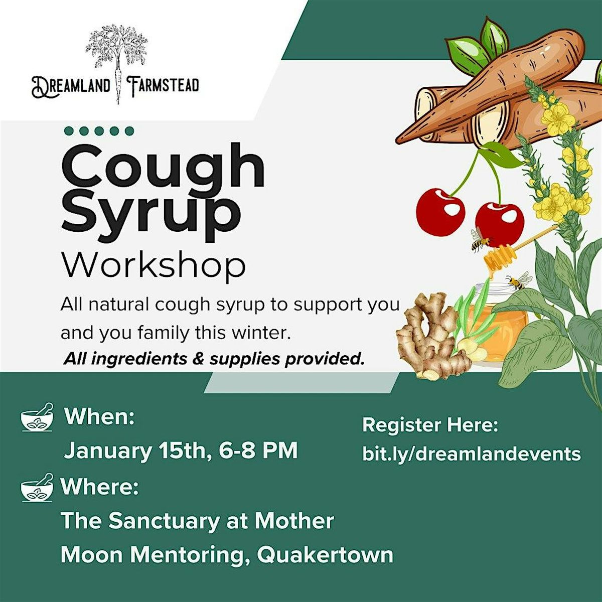 Herbal Recipes Winter Series: Cough Syrup