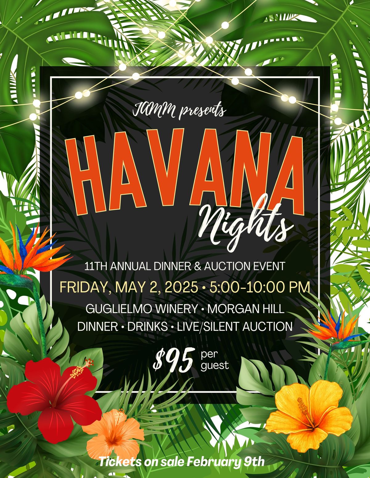 Havana Nights - JAMM's 11th Annual Dinner & Auction