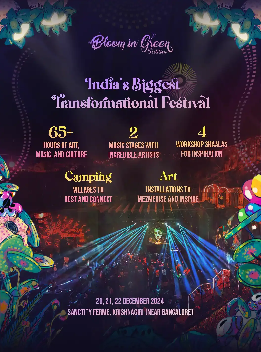 Bloom in Green Festival 2024 Trending, Music and Experiences event Tickets Bengaluru