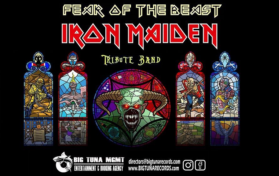 FEAR OF THE BEAST - IRON MAIDEN TRIBUTE BAND live@MACHINE GUN