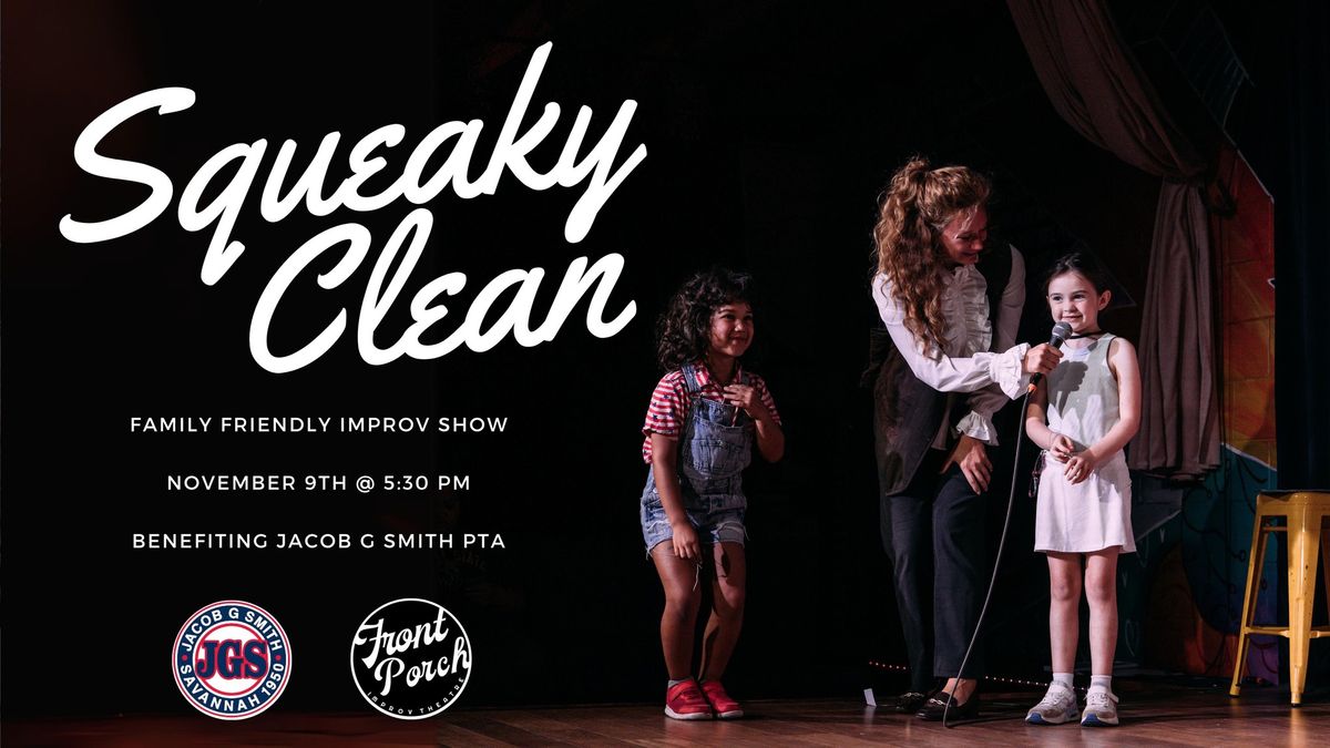 Squeaky Clean Improv Night!