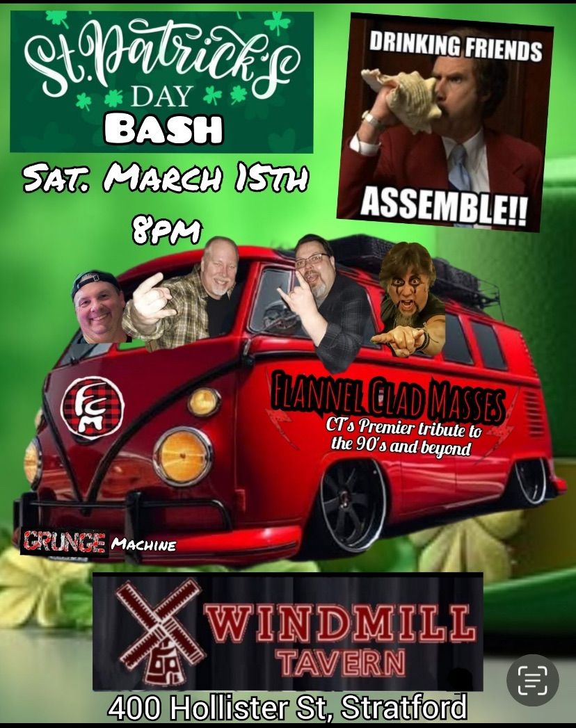 FCM live at The Windmill. St Paddy\u2019s Day bash. 