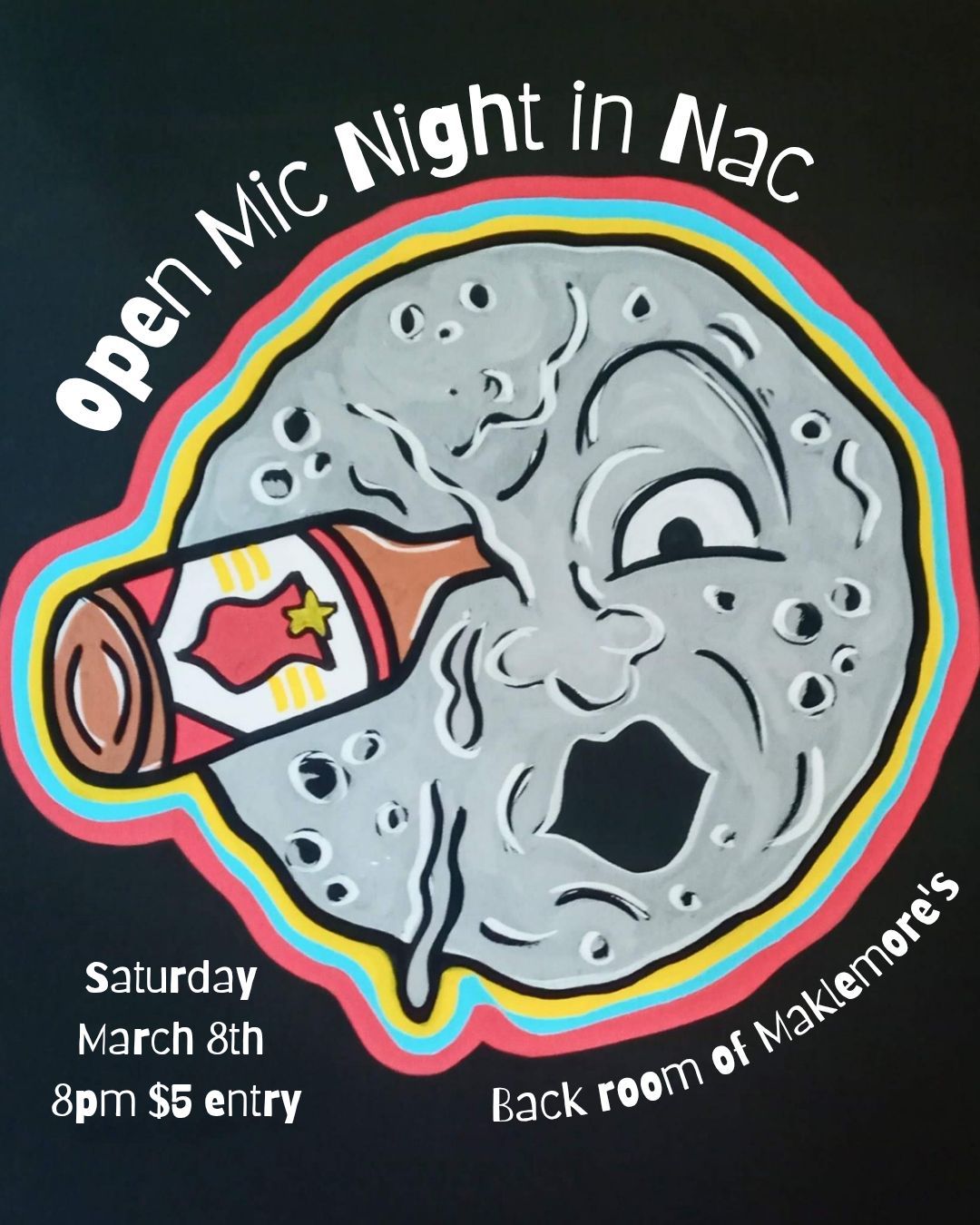 Open Mic Night at Maks- March