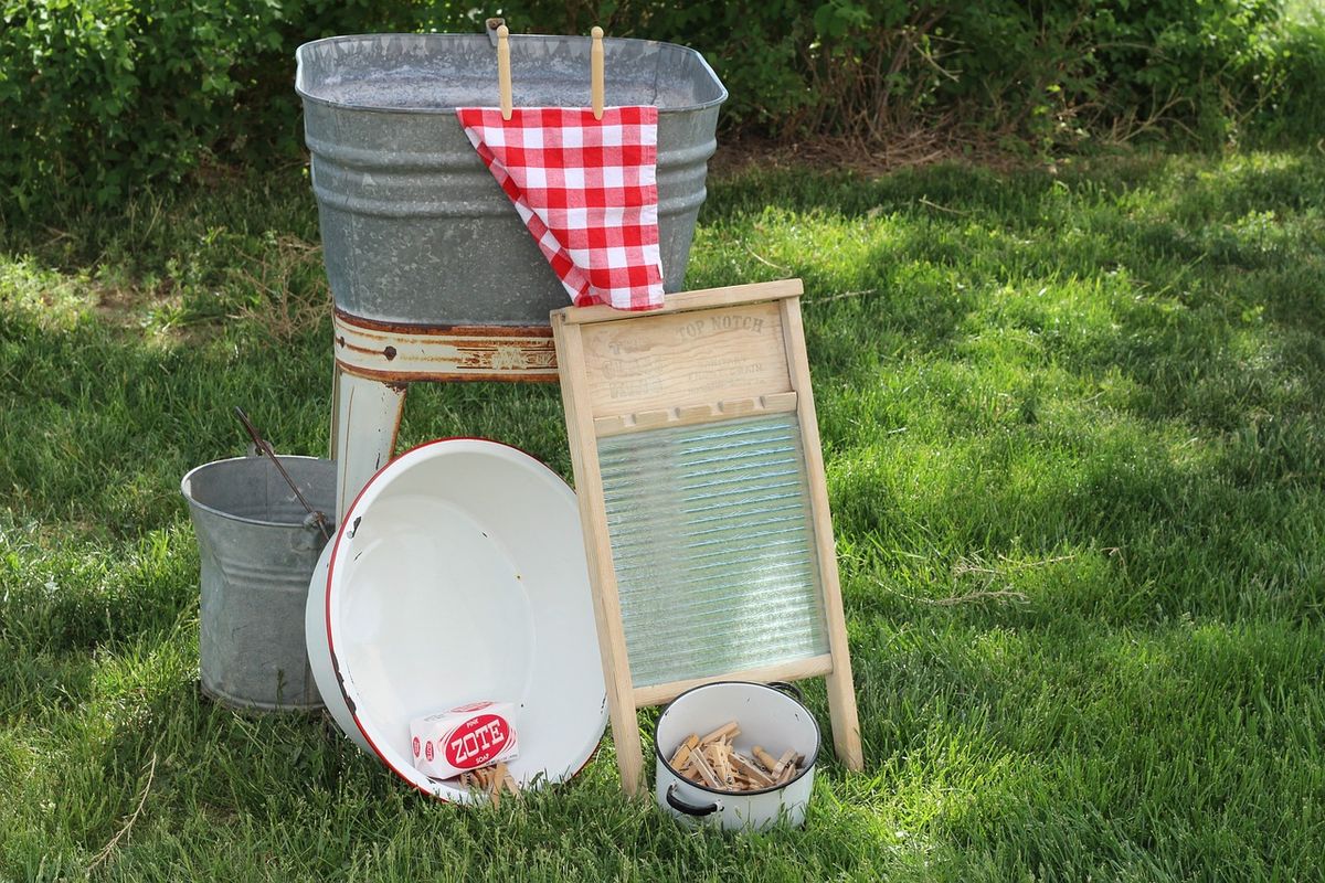 Laundry Day at Home Farm