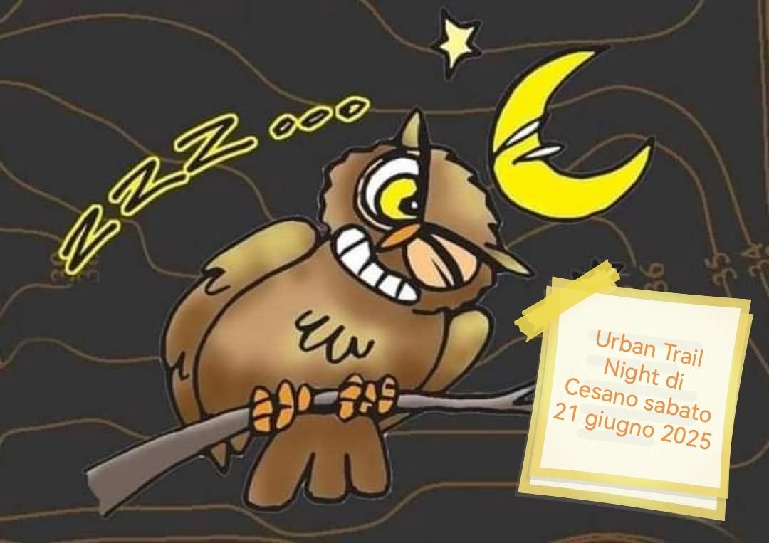 Urban Trail Night di Cesano 2025