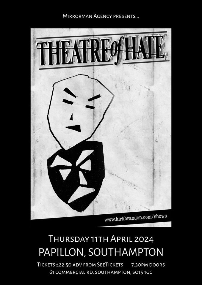 Theatre Of Hate at Papillon, Southampton