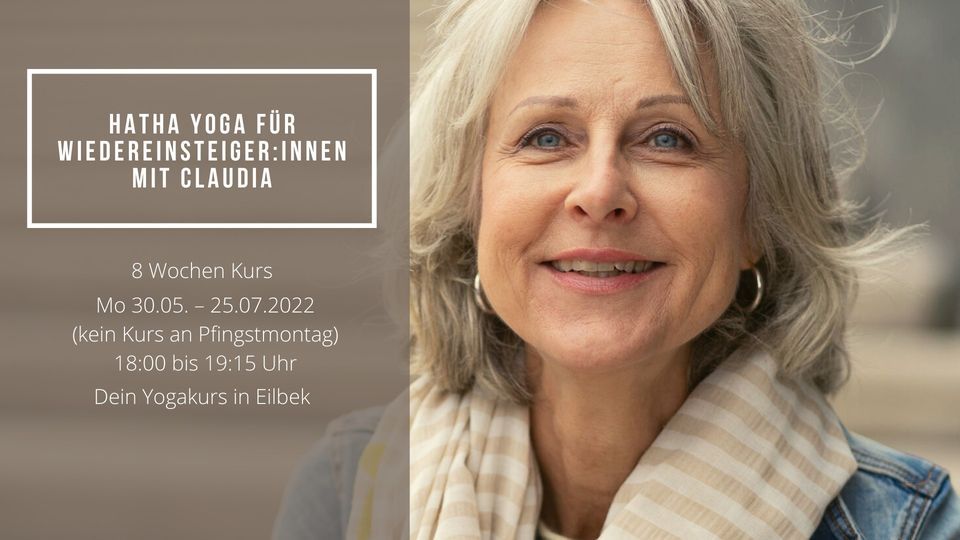 Hatha Yoga f\u00fcr Wiedereinsteiger\/innen mit Claudia | Anjali Yoga Hamburg