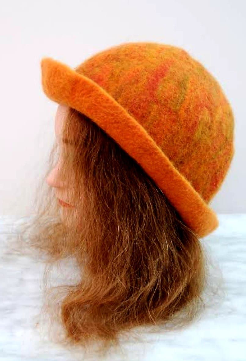 Wool felted Beanie\/Hat making Workshop 