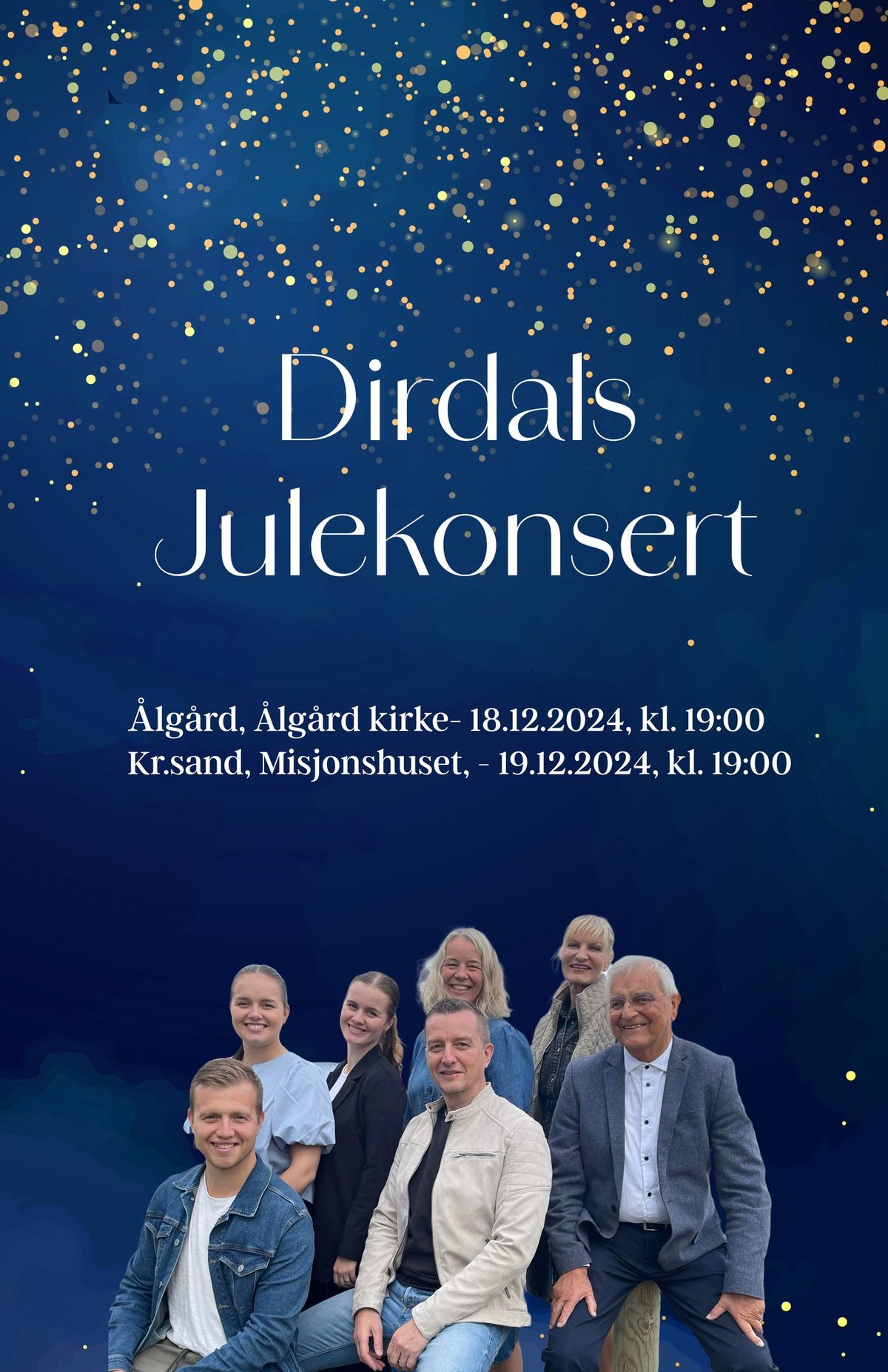 Dirdals julekonsert i \u00c5lg\u00e5rd kirke