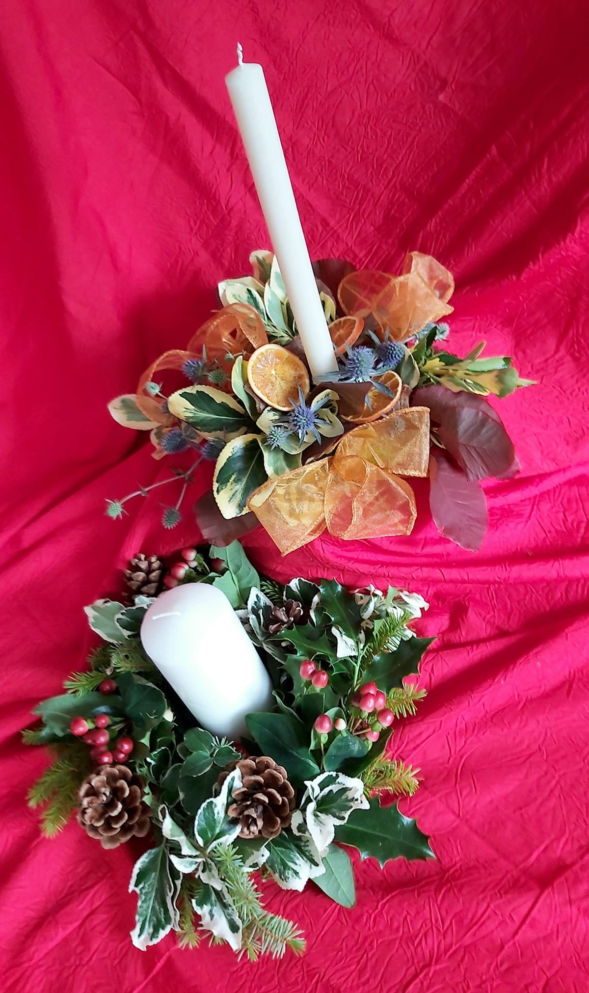 NOW FULLY BOOKED Christmas Wreaths and Table Decorations 