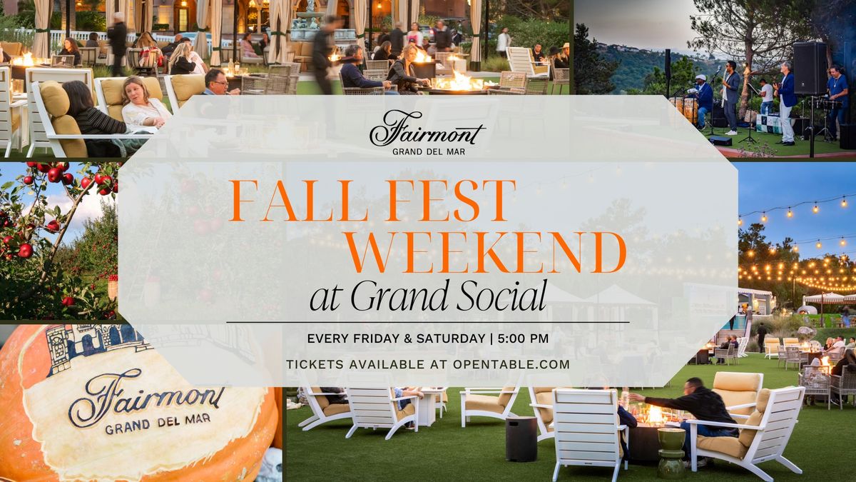 Fall Fest Weekend at Grand Social