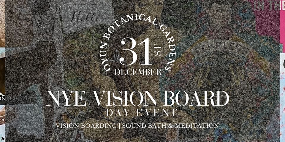 NYE Vision Board Day Retreat
