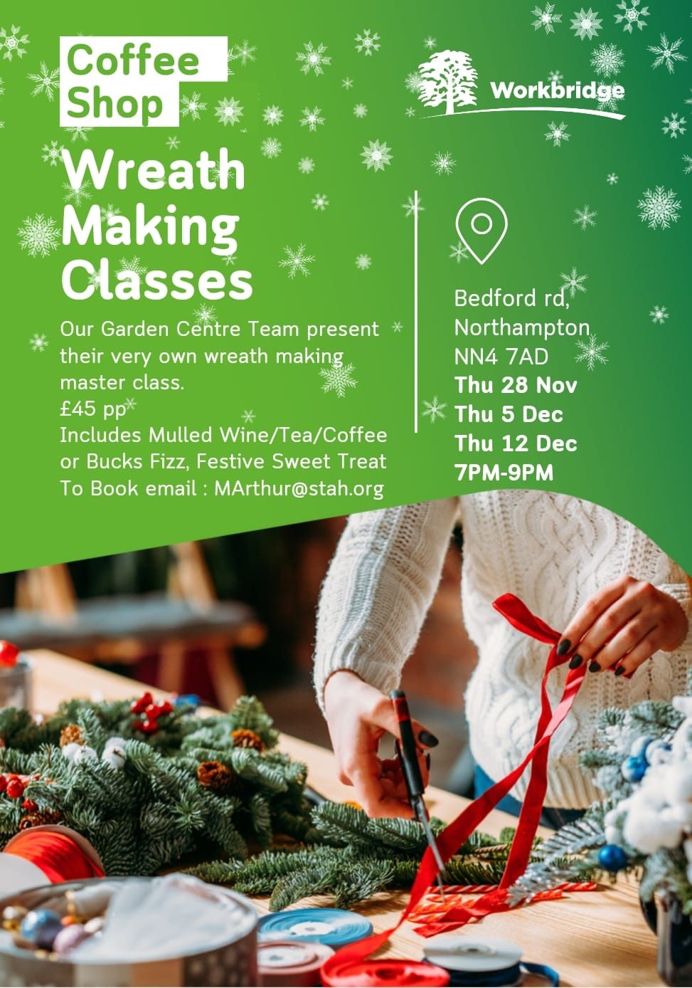 Christmas Wreath Making Class