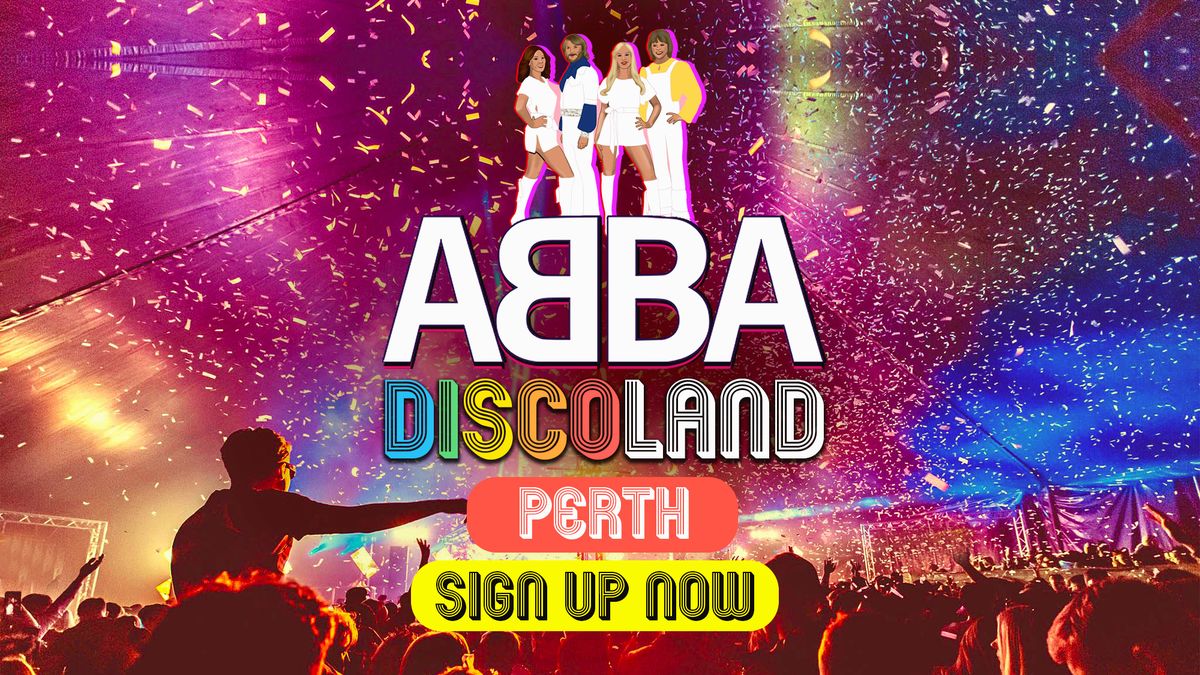 ABBA DISCOLAND IS COMING TO PERTH!