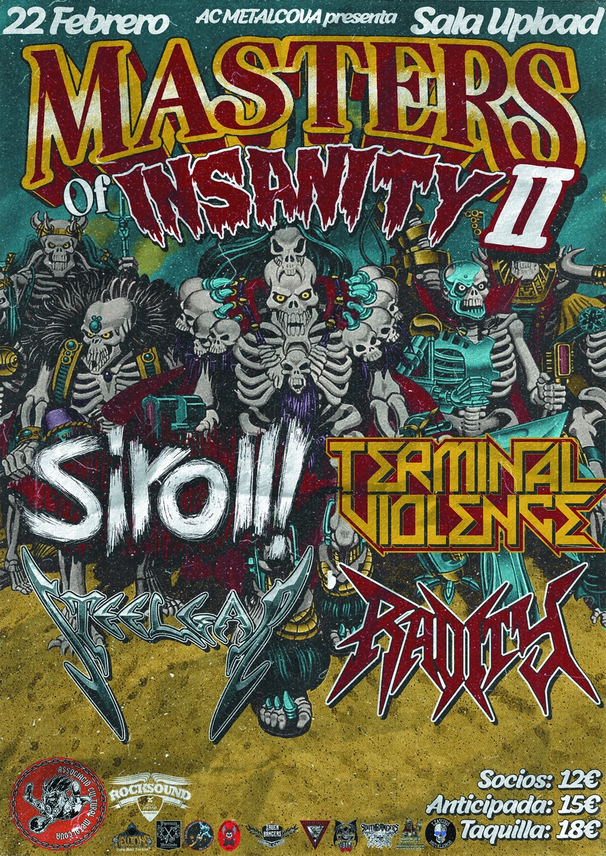 Masters Of Insanity II: Siroll+Terminal Violence+Steelgar+Radity