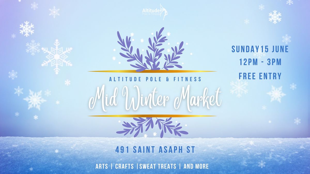 Mid Winter Market 15th June 12-3pm