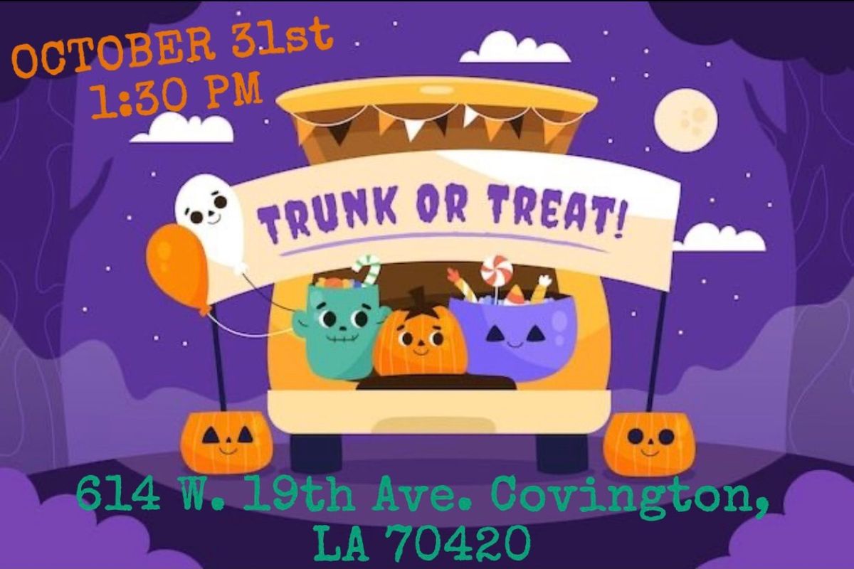 Trunk or treat \ufffd\ufffd