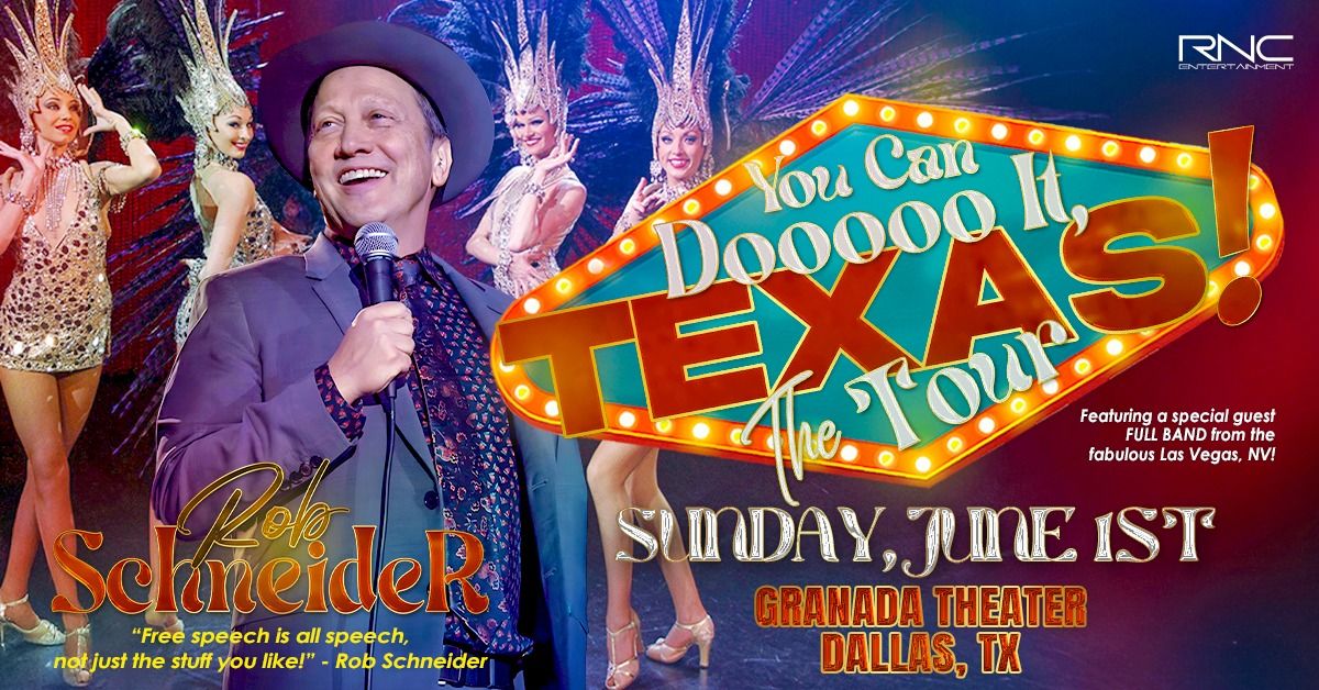 Rob Schneider - You Can Dooo It! The Tour