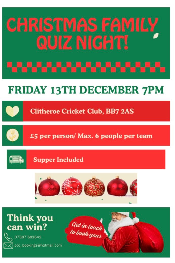 Christmas Quiz Night