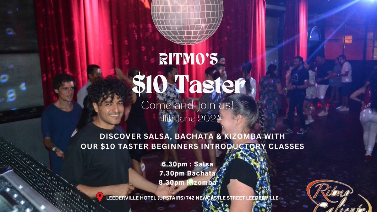 Ritmo's $10 Taster Introductory Classes Night