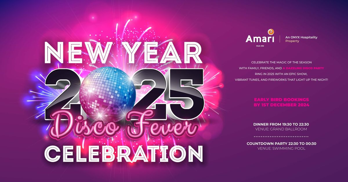 NEW YEAR 2025 DISCO FEVER Celebration