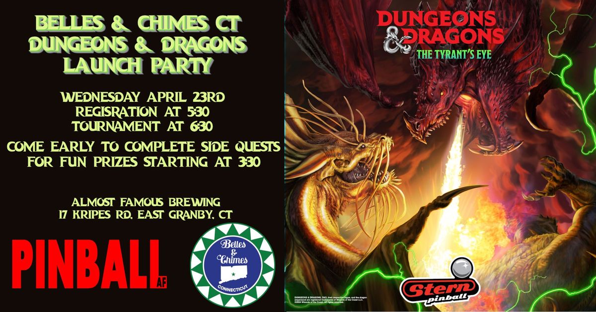 Belles & Chimes CT Dungeons & Dragons Launch Party