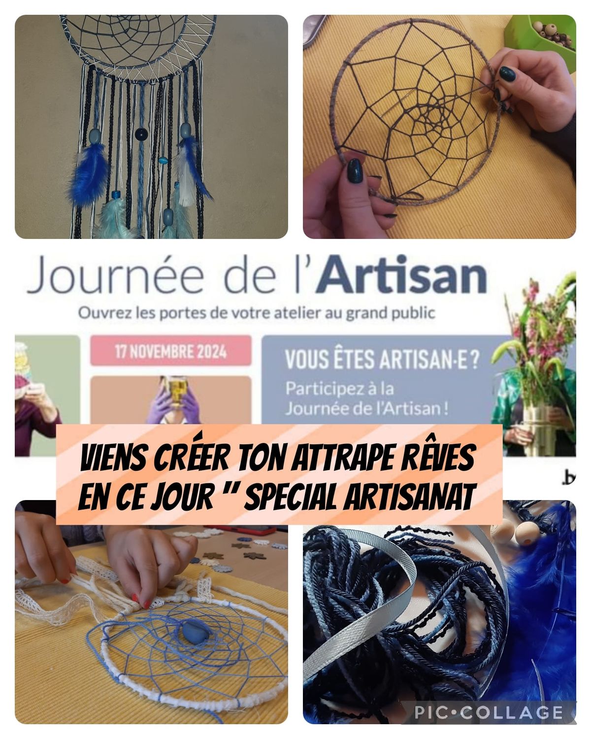 Atelier Attrape R\u00eaves sp\u00e9cial Journ\u00e9e de l'Artisan