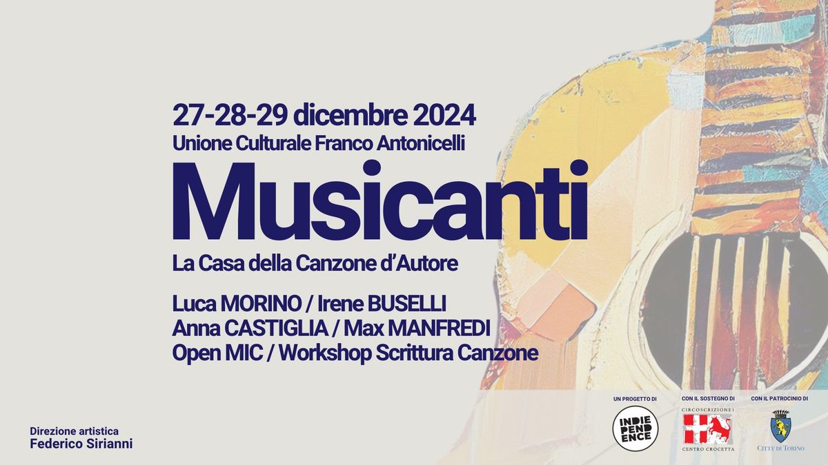 MUSICANTI | La Casa della Canzone d'Autore