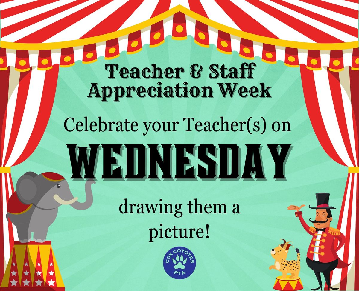 Teacher Appreciation Week - draw them a picture!