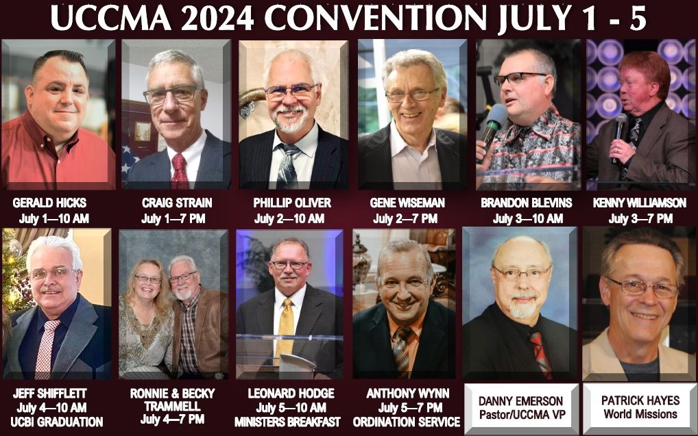 UCCMA Convention: RONNIE & BECKY TRAMMELL, ministers