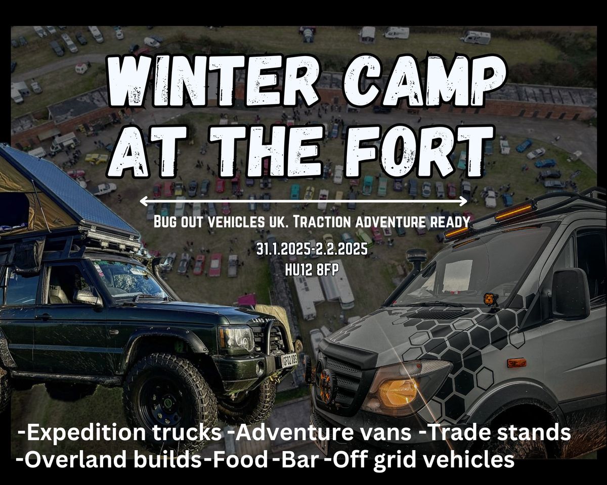 Winter camp at the fort. 