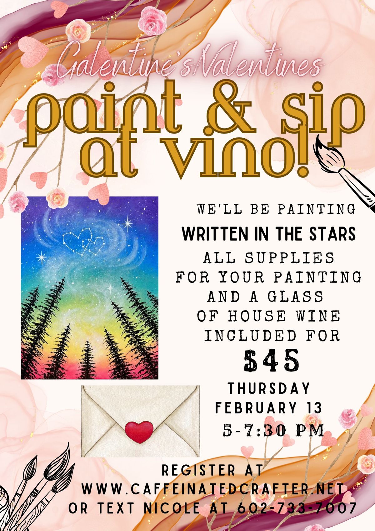 Galentine's Day Paint & Sip