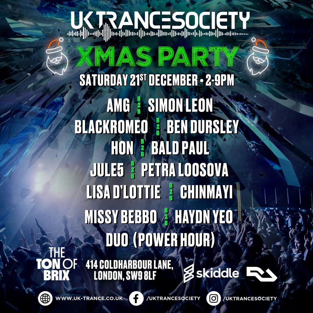 UK Trance Society Christmas Party